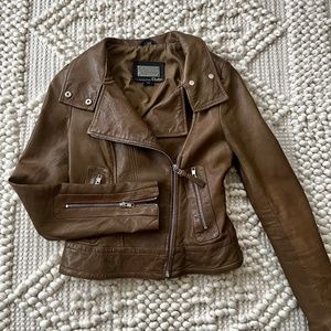 Aritzia Mackage Kenya Moto leather jacket